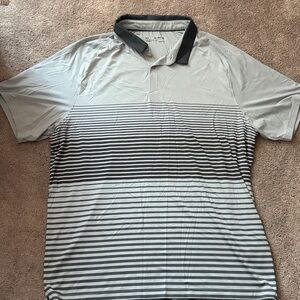 Men's Gray Under Armour Polo